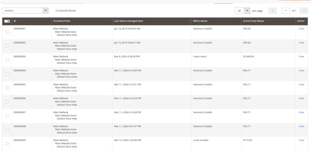 export the admin grid in the current timezone